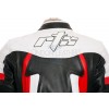 RTX TITAN Red Motorcycle Leather Race Jacket